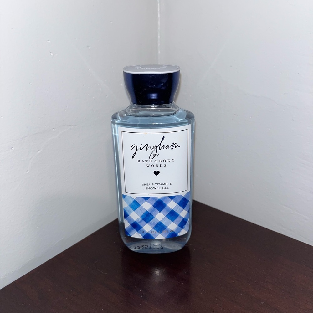Gingham Shower Gel!
